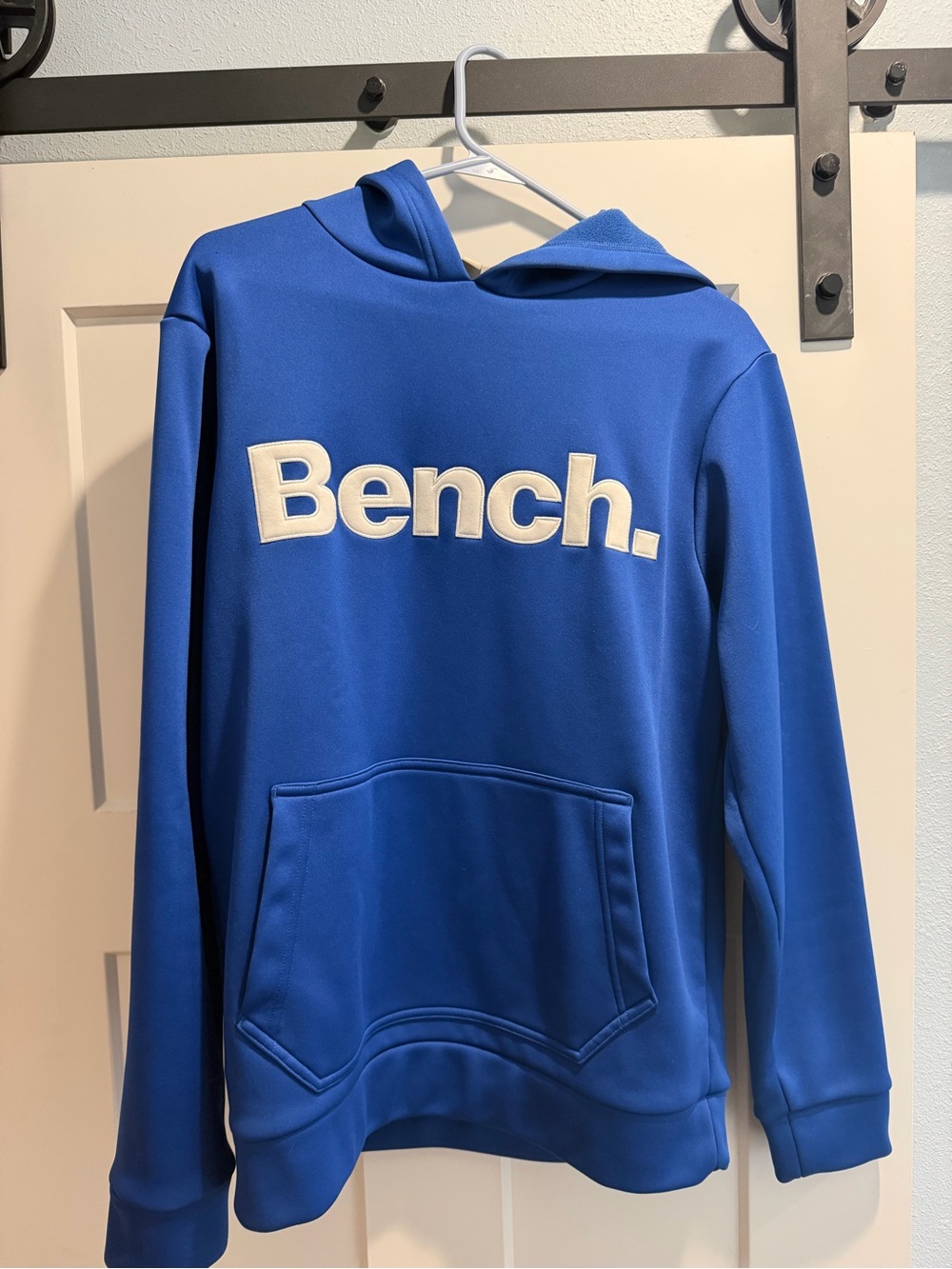 Bench. Royal Blue Fleece Hooded Pullover